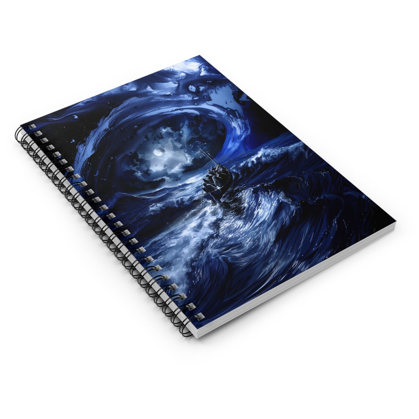 "The Tempest Calmer" Spiral Notebook - Ruled Line