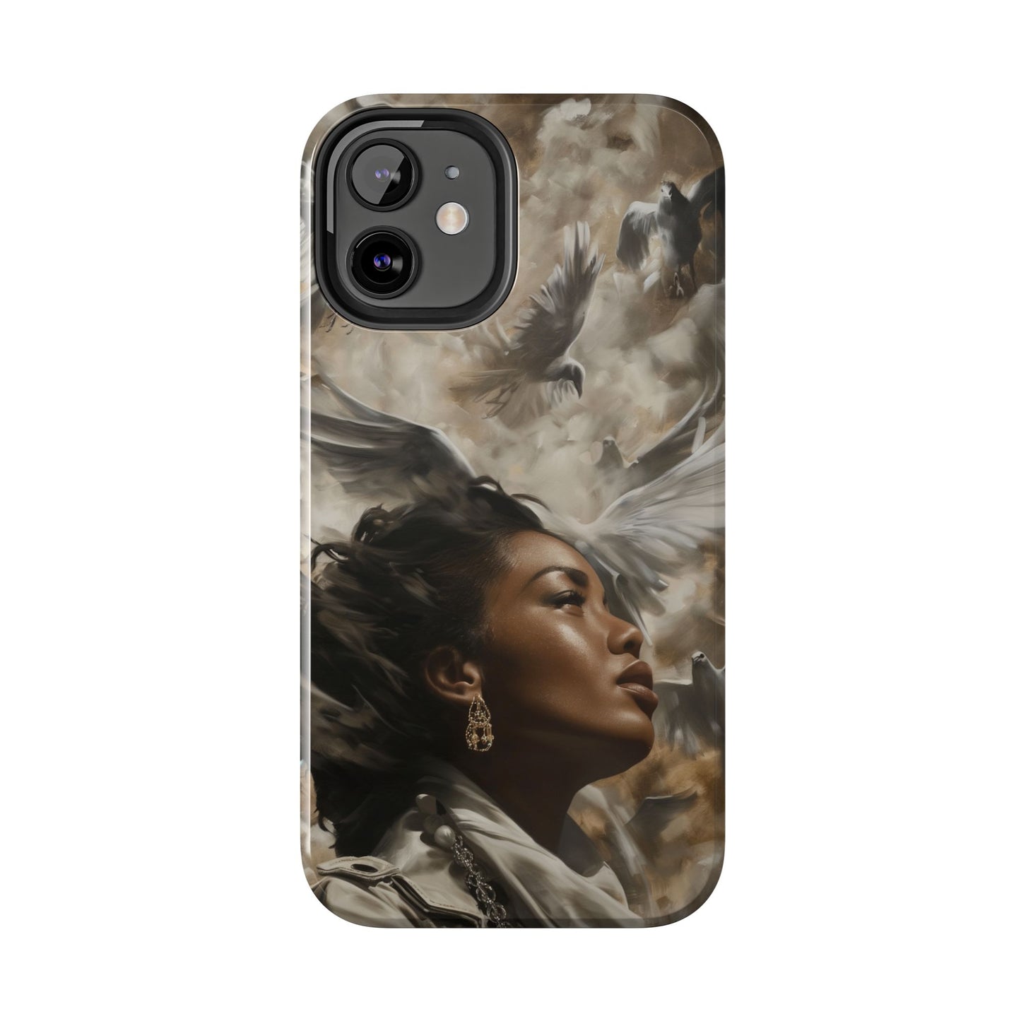 "Under His Wings" Phone Case - Psalm 91:4