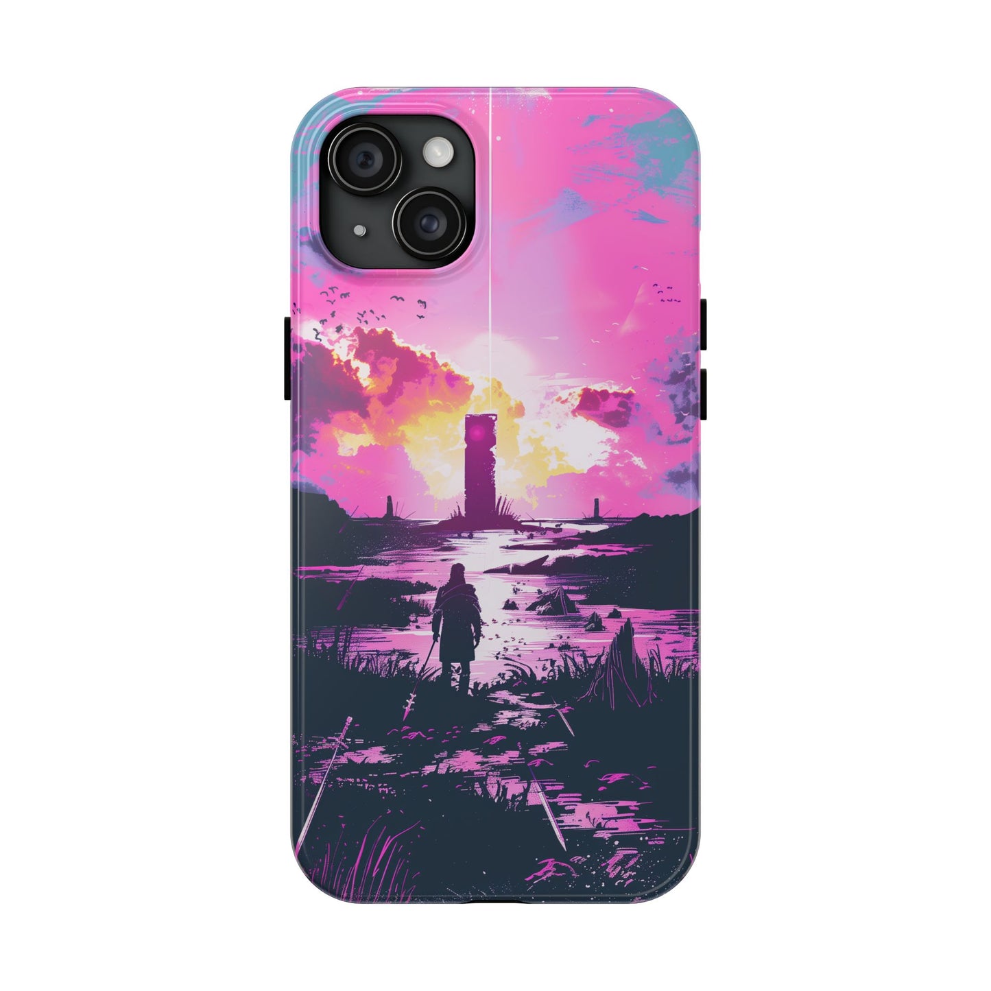 "Peace to the Ends of the Earth" Phone Case - Psalm 46:9