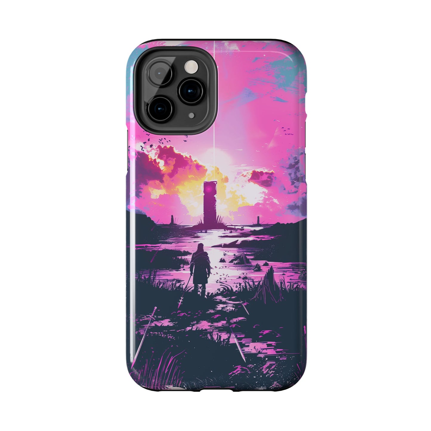 "Peace to the Ends of the Earth" Phone Case - Psalm 46:9