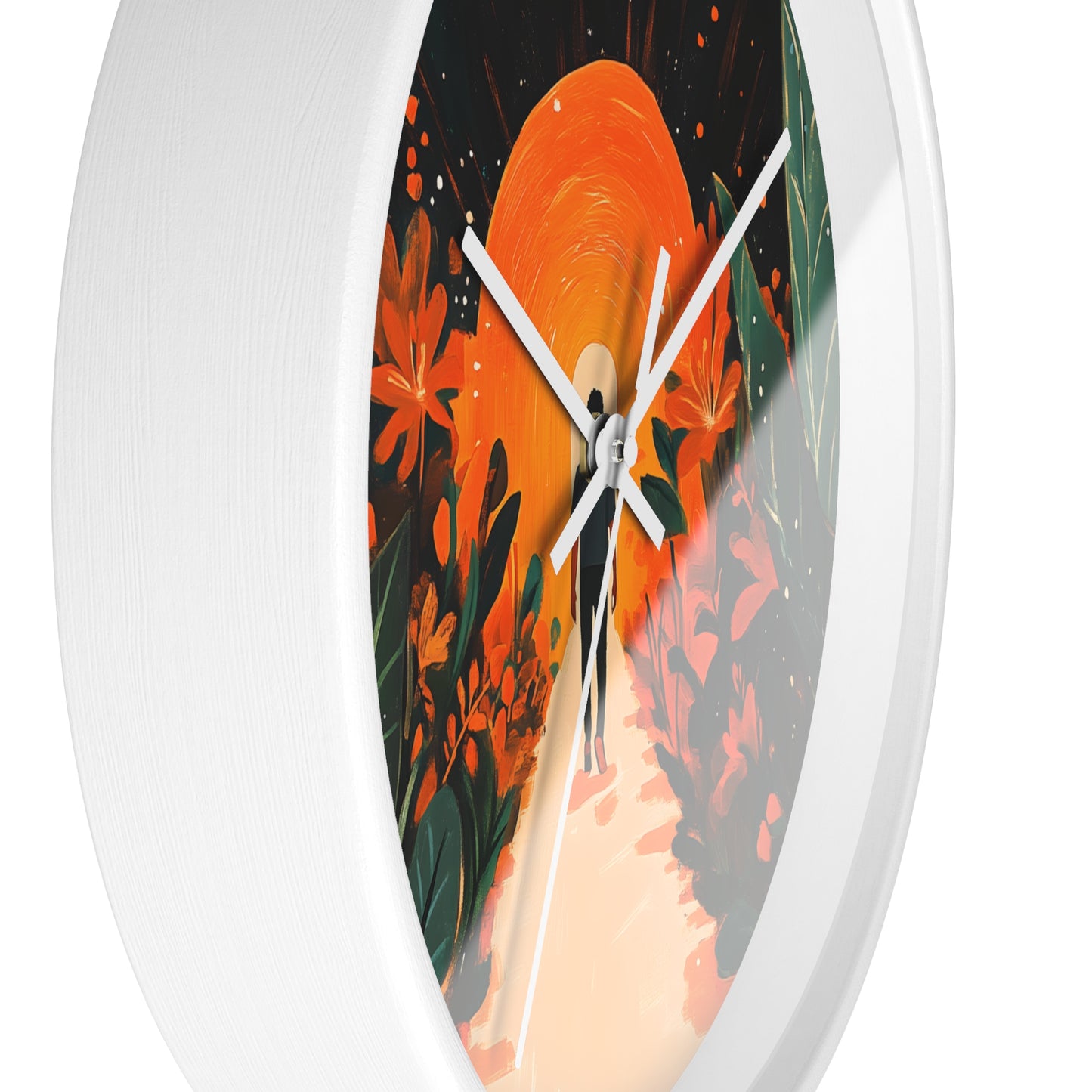 "Garden of Light" Wall Clock – Walking into Hope