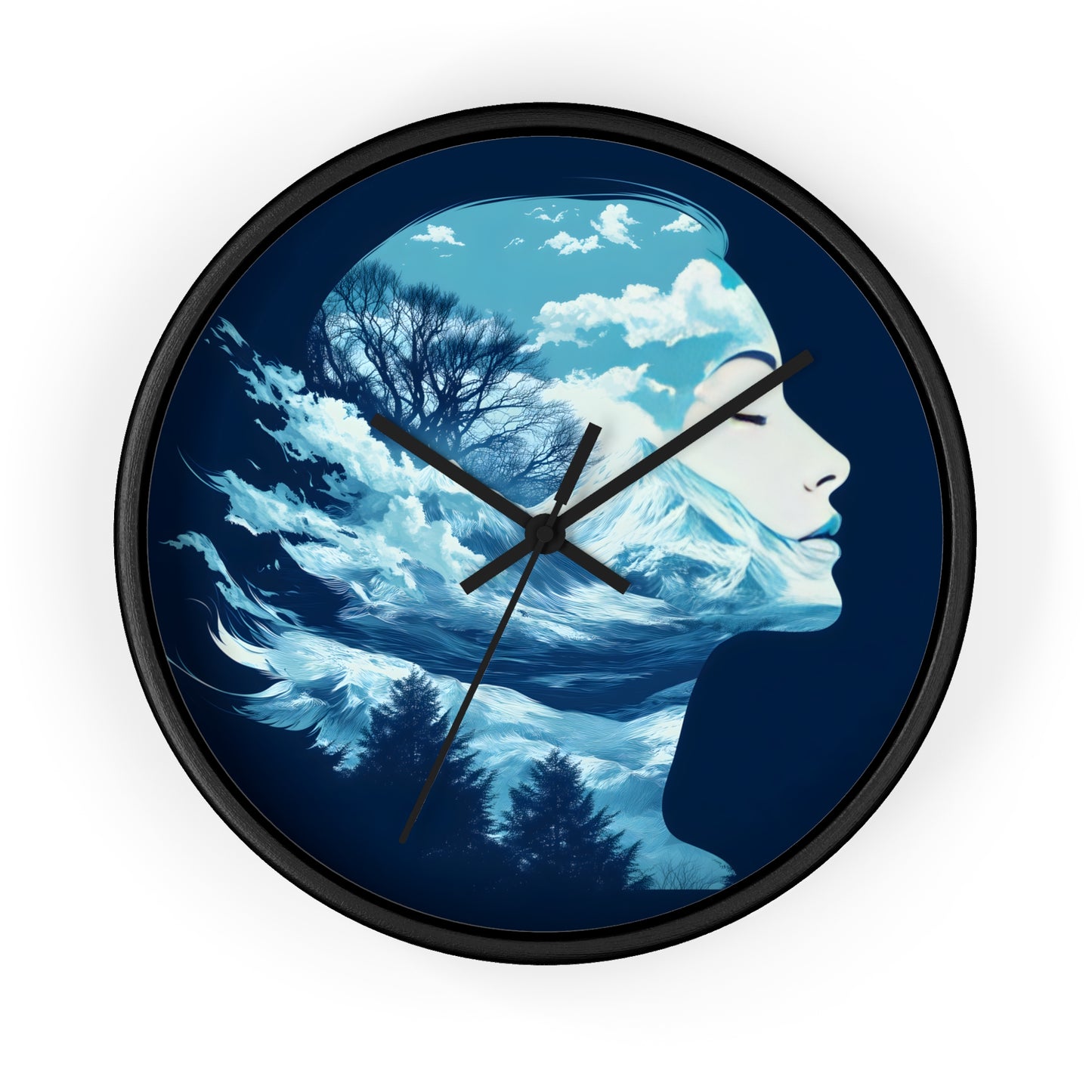 "Creation’s Wonder" Wall Clock – Beauty of God’s Design