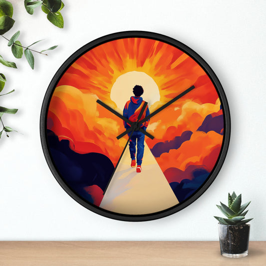 Journey of Light Wall Clock – A Path of Purpos