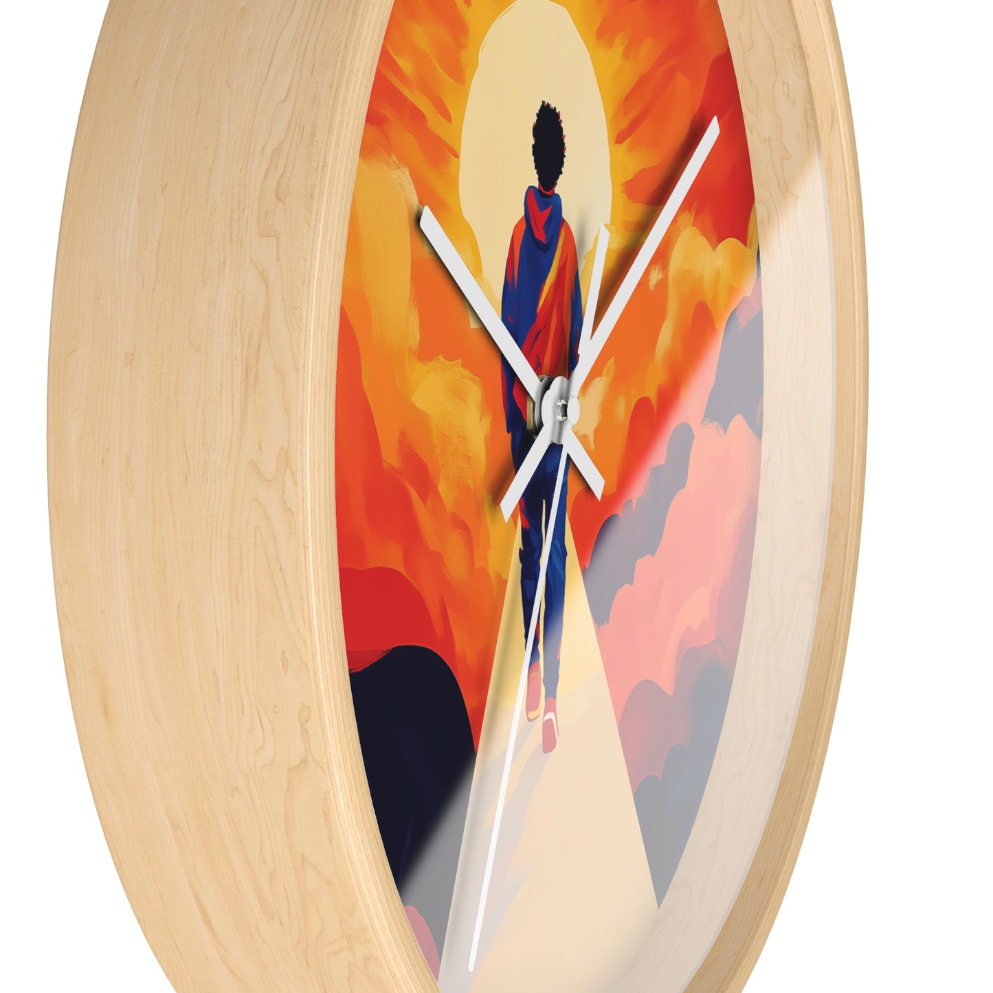 Journey of Light Wall Clock – A Path of Purpos