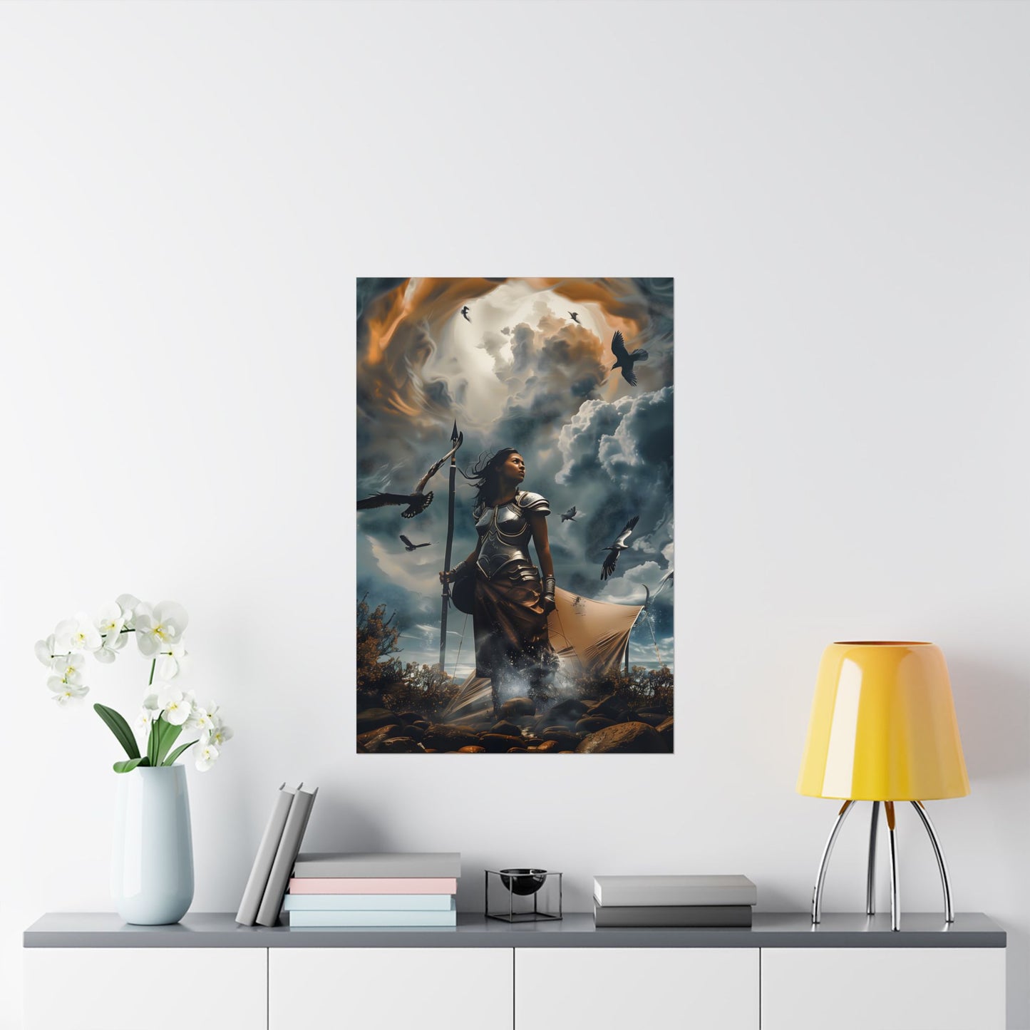 "Warrior of Light" - Premium Fine Art Print