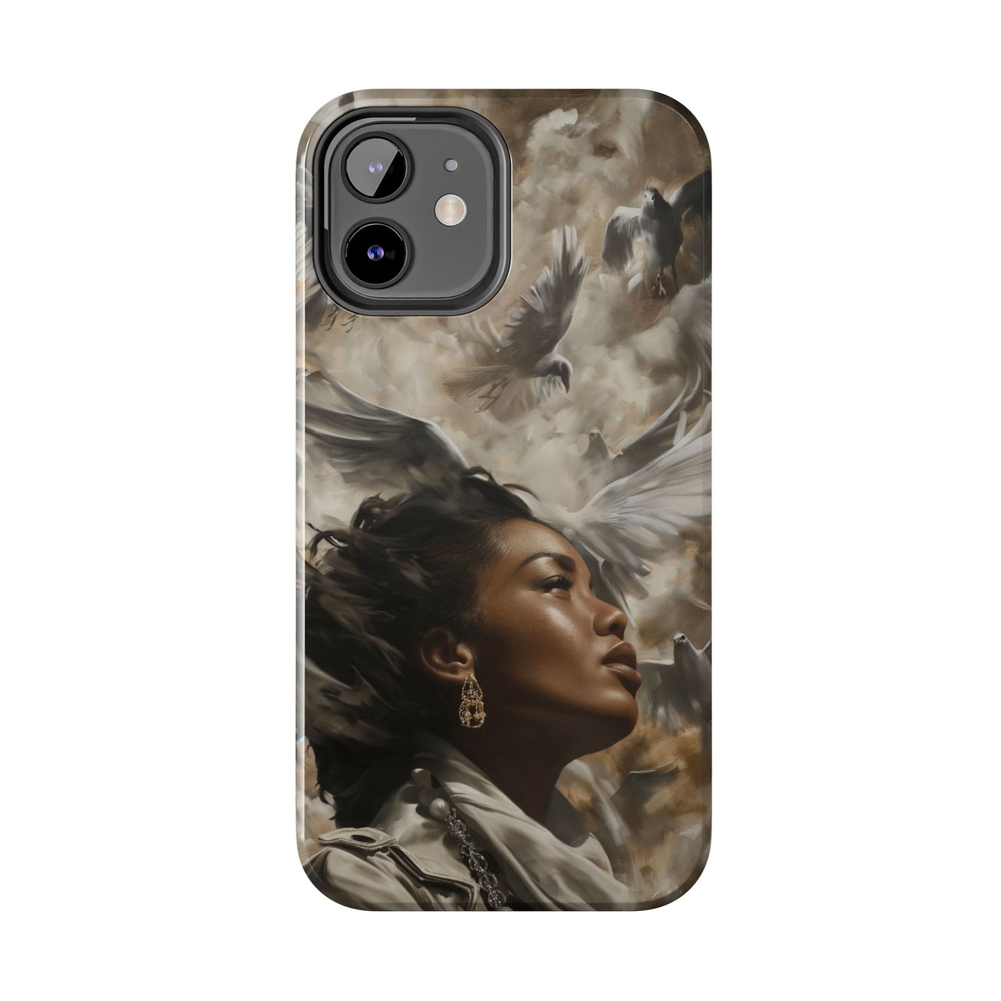 "Under His Wings" Phone Case - Psalm 91:4