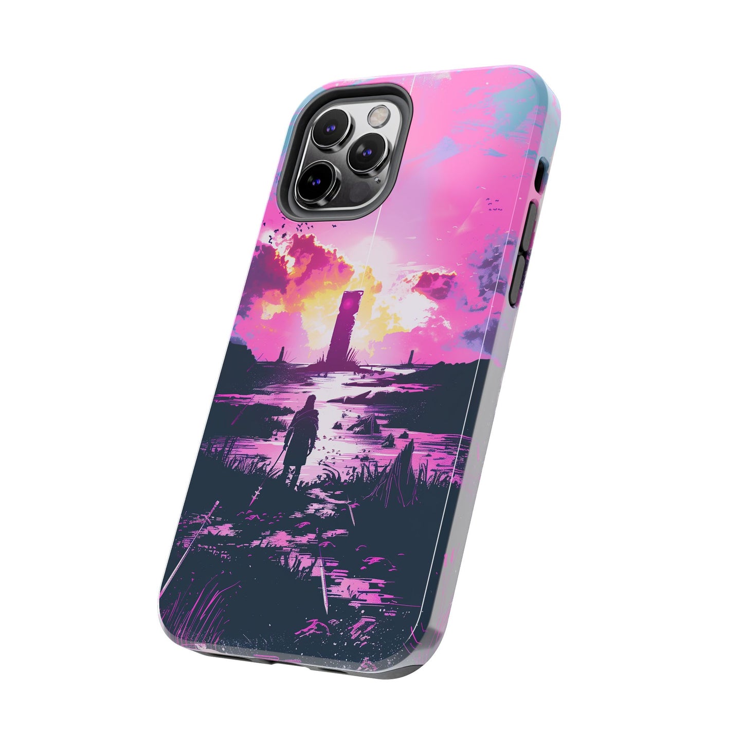 "Peace to the Ends of the Earth" Phone Case - Psalm 46:9