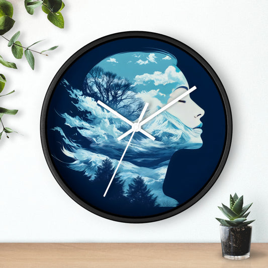 "Creation’s Wonder" Wall Clock – Beauty of God’s Design