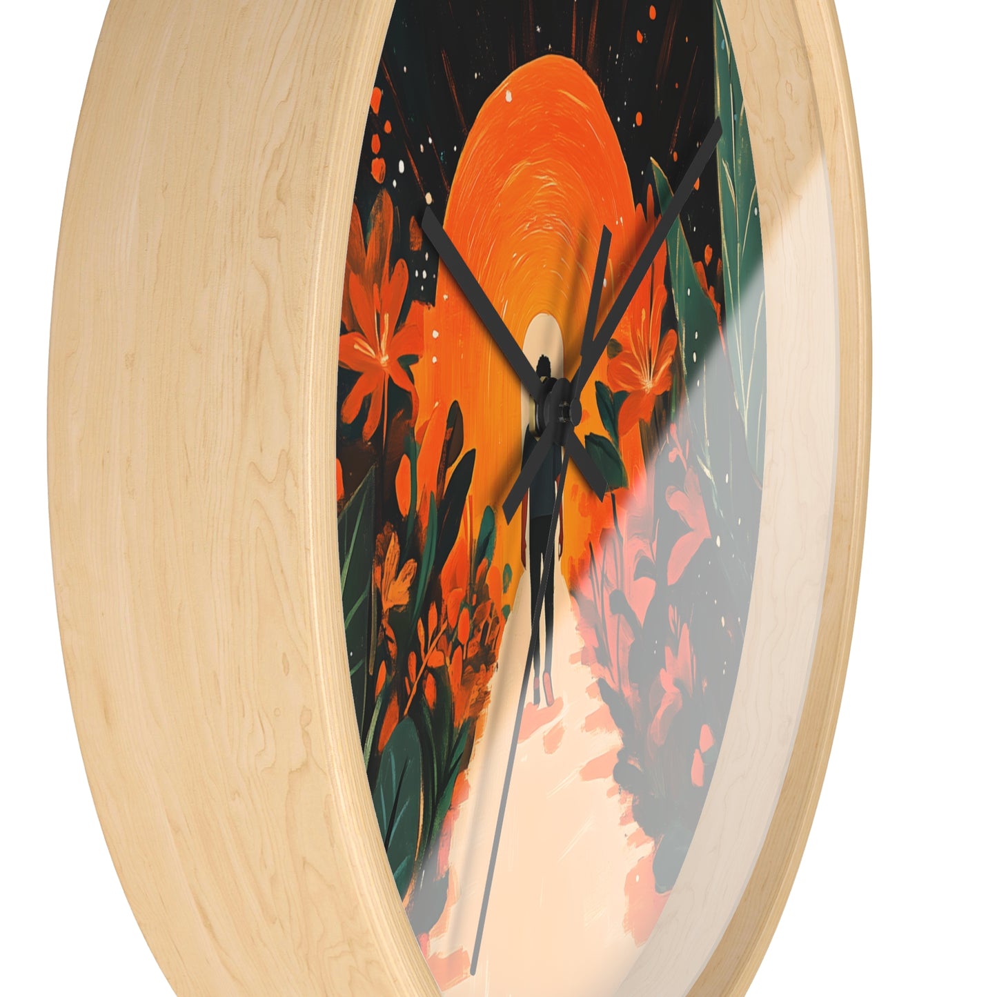 "Garden of Light" Wall Clock – Walking into Hope